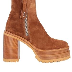 AGL Tora Suede Heeled Boots